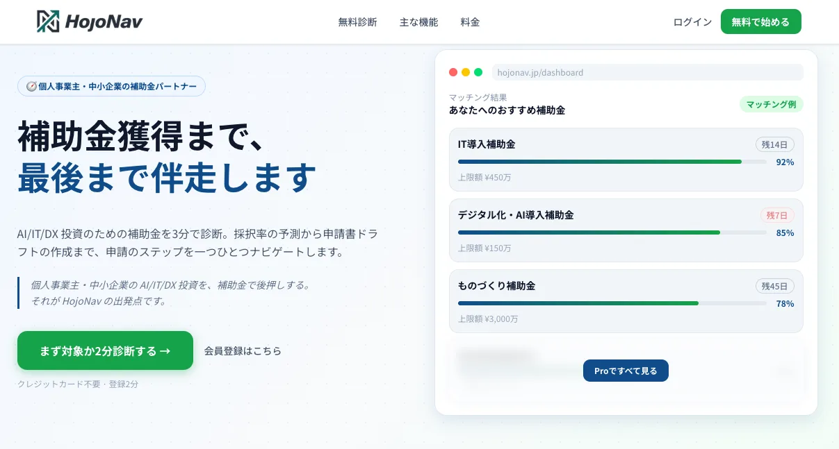 HojoNav のスクリーンショット